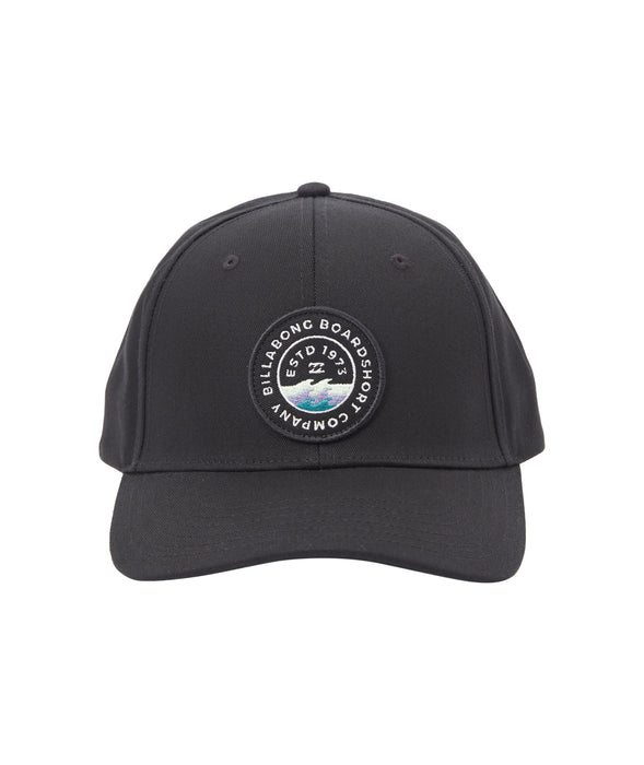 Billabong Walled Snapback Hat-Black