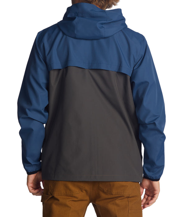 Billabong Transport Windbreaker Jacket-Space Blue