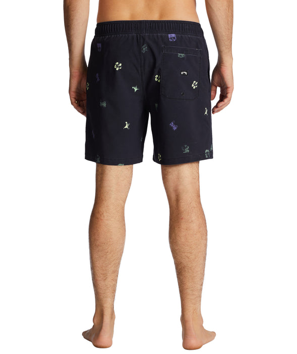 Billabong Sundays Layback Boardshorts-Black