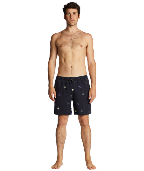Billabong Sundays Layback Boardshorts-Black