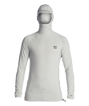 Billabong Strike Mission Hooded Rashguard-Grey