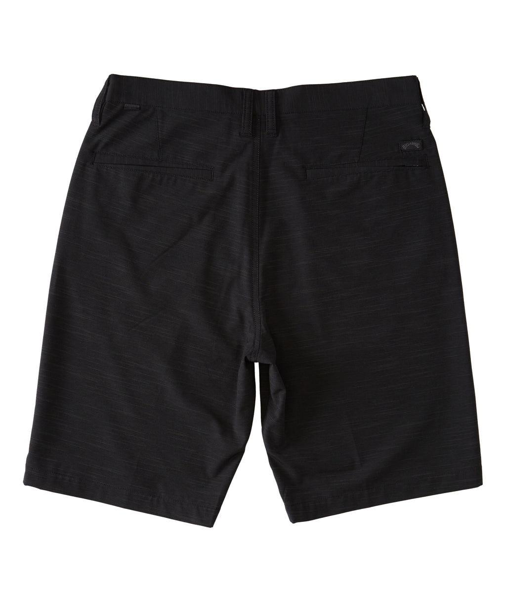 Billabong Crossfire Slub Shorts-Black