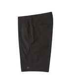 Billabong Crossfire Slub Shorts-Black
