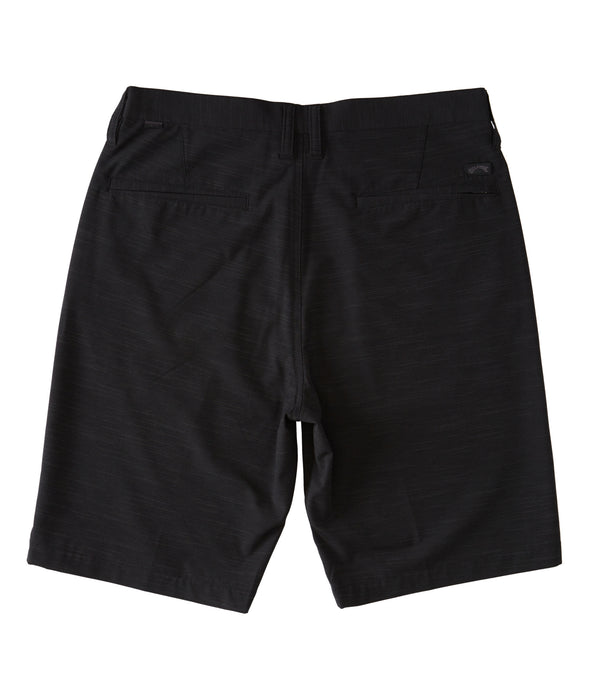 Billabong Crossfire Slub Shorts-Black
