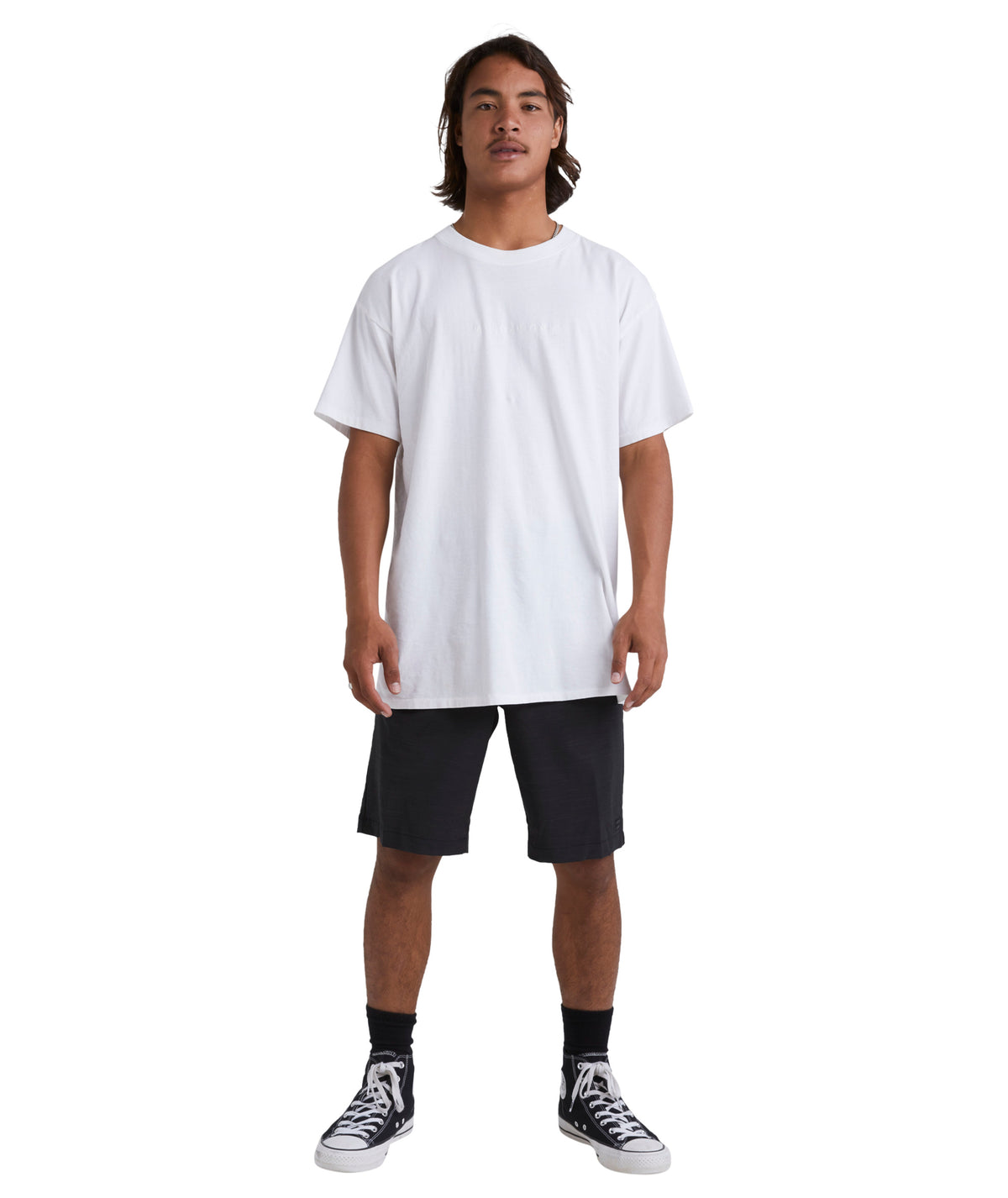 Billabong Crossfire Slub Shorts-Black