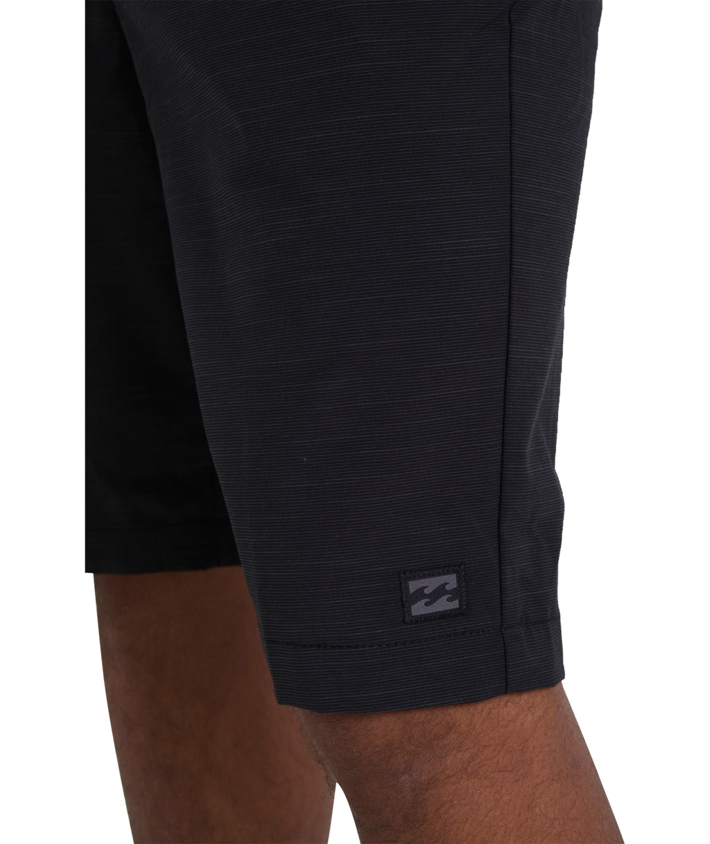 Billabong Crossfire Slub Shorts-Black