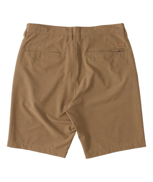 Billabong Crossfire Slub Shorts-Earth