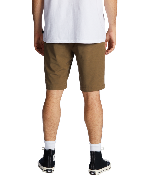 Billabong Crossfire Slub Shorts-Earth