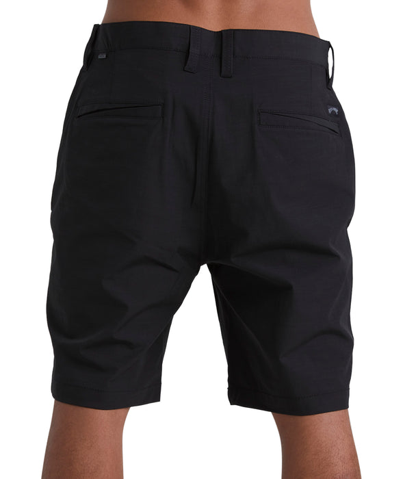 Billabong Crossfire Solid Shorts-Black