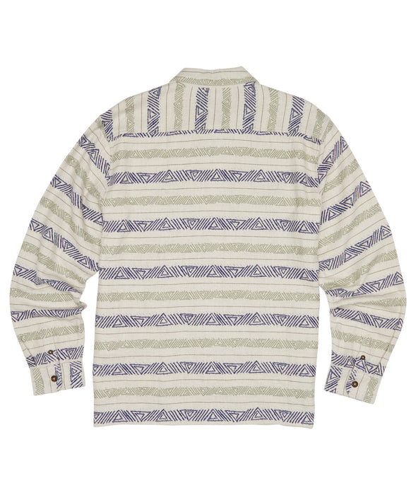 Billabong Offshore Jacquard Flannel L/S Shirt-Desert