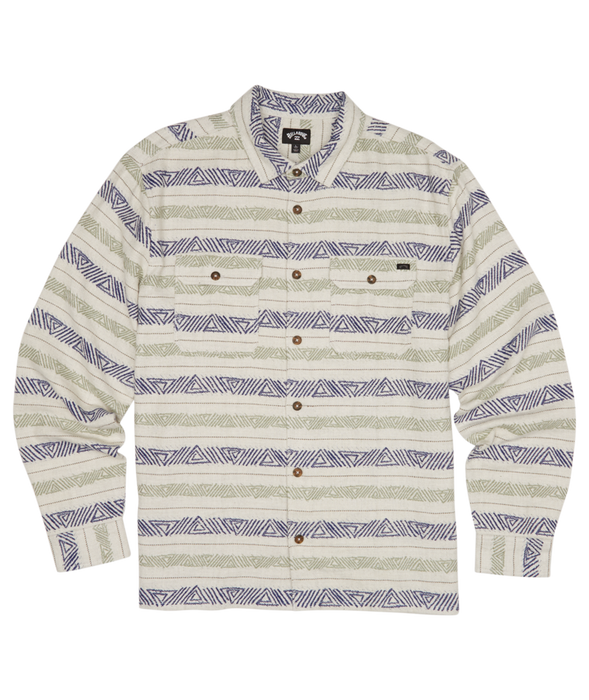 Billabong Offshore Jacquard Flannel L/S Shirt-Desert