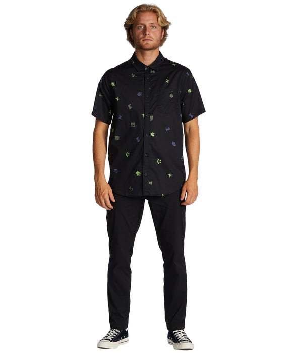 Billabong Sundays Mini S/S Shirt-Black