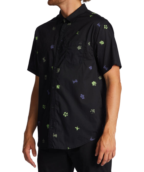 Billabong Sundays Mini S/S Shirt-Black