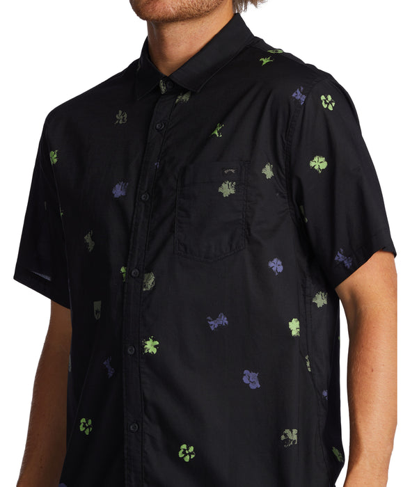 Billabong Sundays Mini S/S Shirt-Black