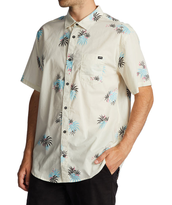 Billabong Sundays Mini S/S Shirt-Stone