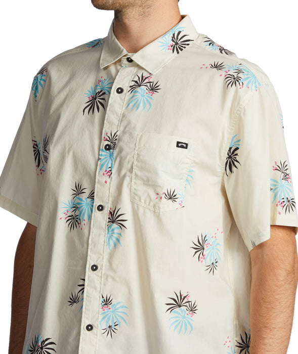 Billabong Sundays Mini S/S Shirt-Stone
