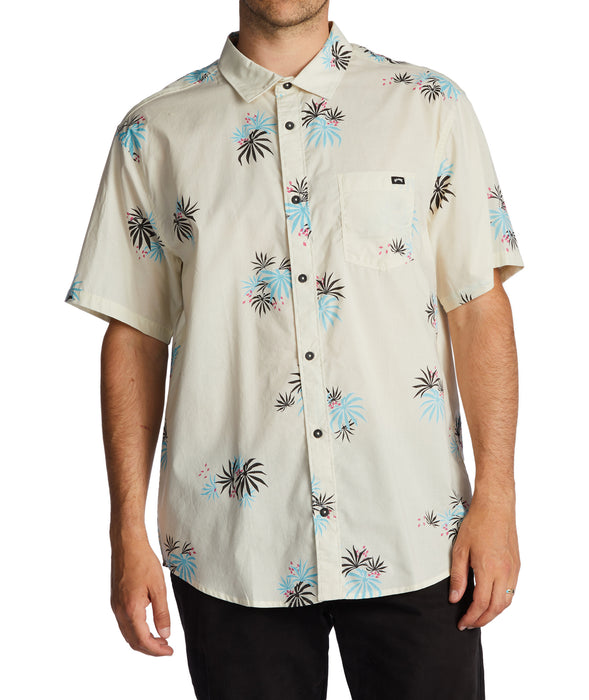 Billabong Sundays Mini S/S Shirt-Stone