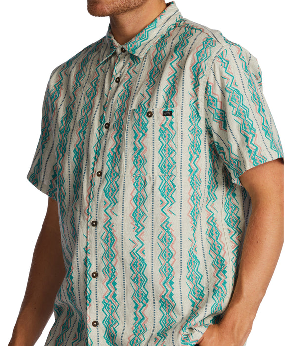 Billabong Sundays Jacquard S/S Shirt-Sand