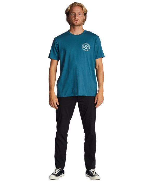 Billabong Rotor Diamond Tee-Blue Lagoon