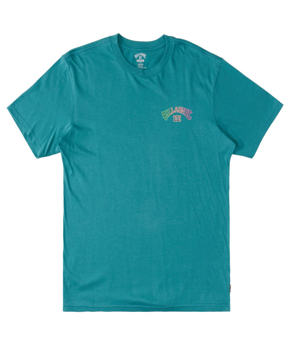 Billabong Arch Fill Tee-Teal
