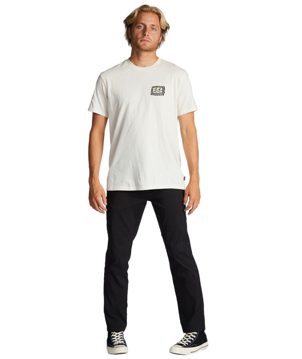 Billabong Crayon Wave Tee-Off White