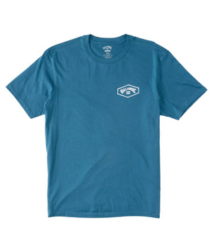 Billabong Exit Arch Tee-Blue Lagoon— Alternate View