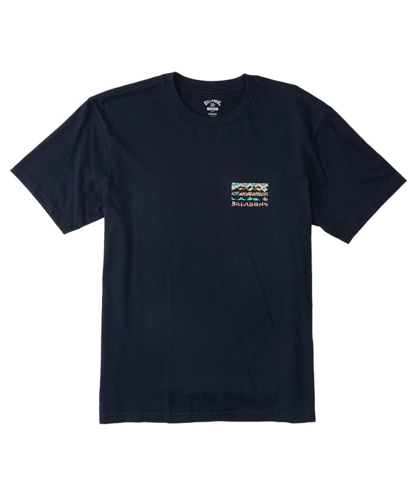 Billabong Segment Tee-Navy