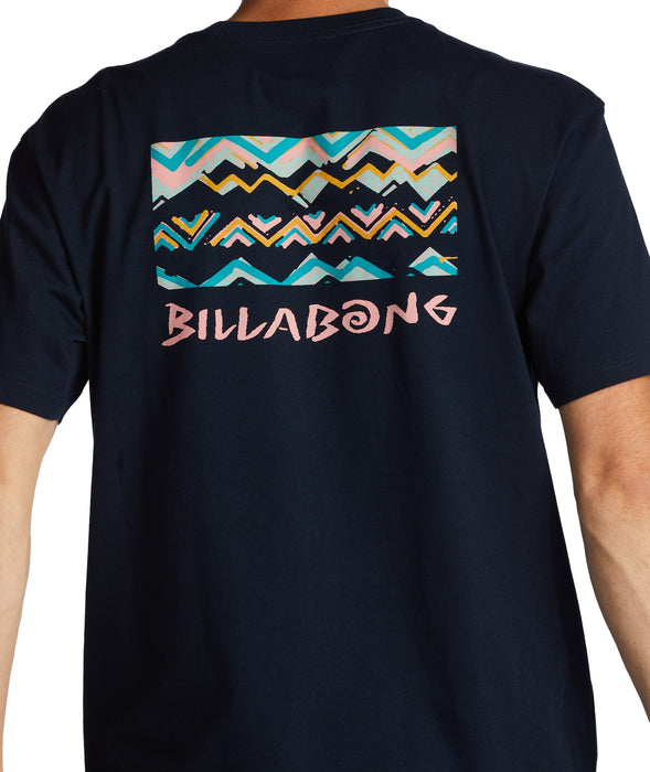 Billabong Segment Tee-Navy