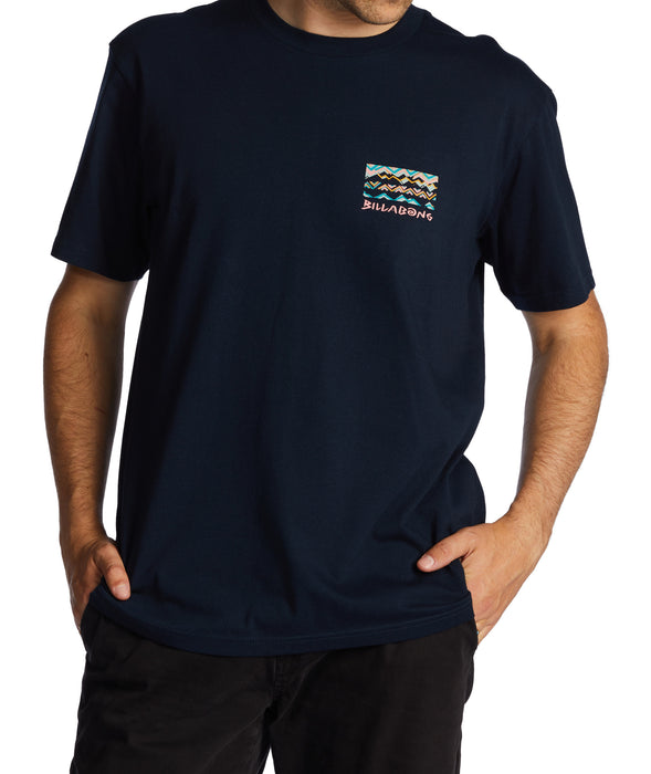 Billabong Segment Tee-Navy