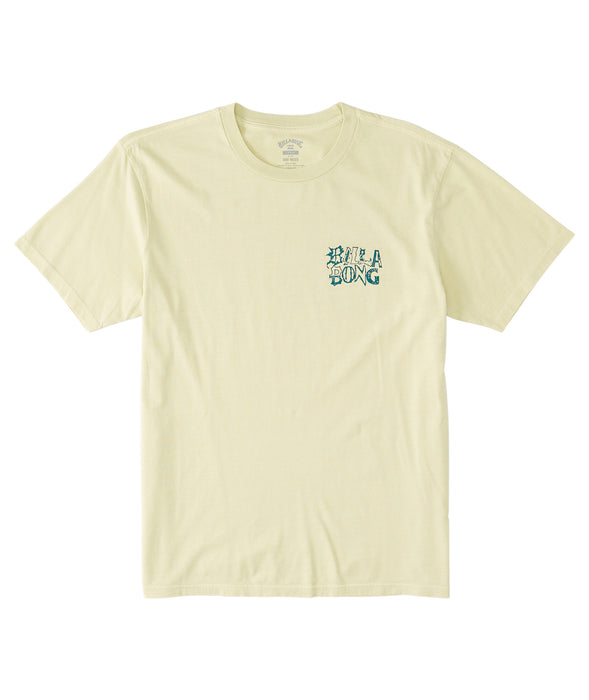 Billabong Worded Tee-Light Lime