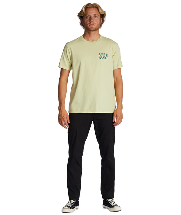 Billabong Worded Tee-Light Lime