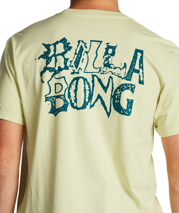 Billabong Worded Tee-Light Lime