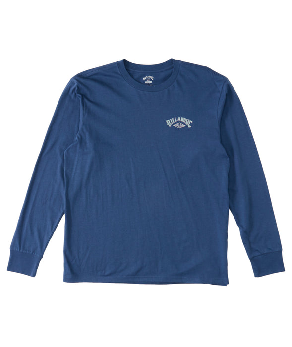 Billabong Adiv Arch L/S Tee-Space Blue