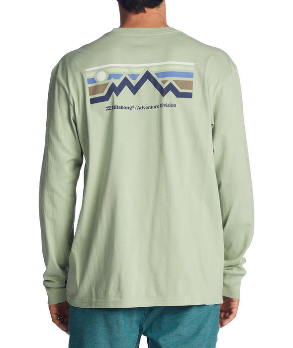 Billabong Length L/S Tee-Light Sage