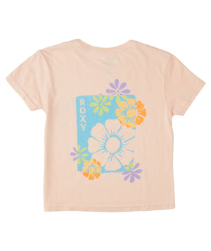 Roxy Hanko Tee-Tropical Peach— Alternate View