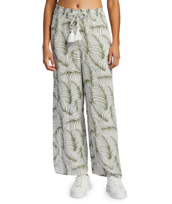 Roxy Tropical Rhythm Pants-Palm Tree Dreams