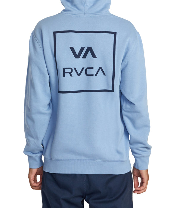 RVCA VA All The Way 2 Hooded Sweatshirt-Ash Blue