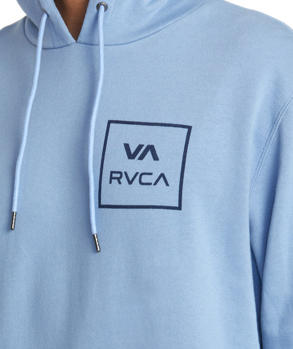RVCA VA All The Way 2 Hooded Sweatshirt-Ash Blue