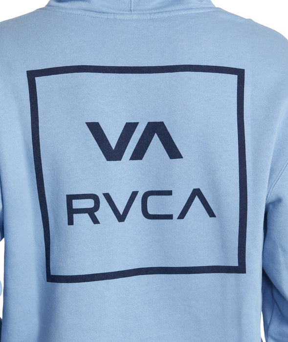 RVCA VA All The Way 2 Hooded Sweatshirt-Ash Blue