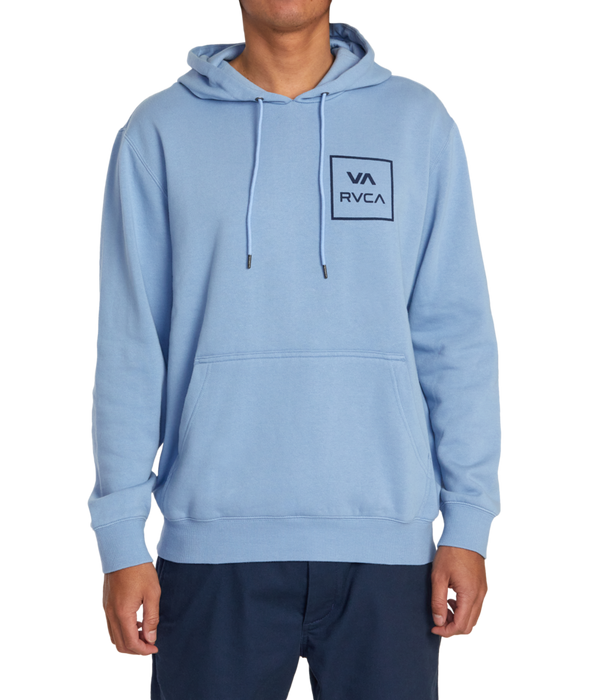 RVCA VA All The Way 2 Hooded Sweatshirt-Ash Blue