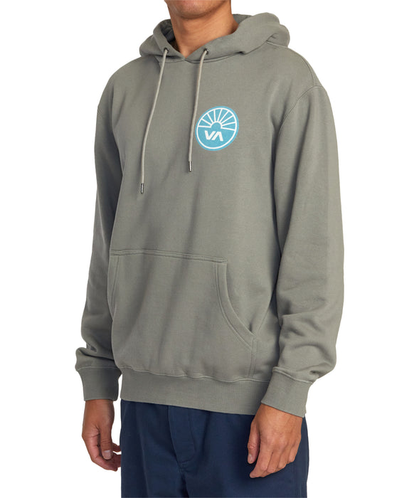 RVCA Progress Hooded Sweatshirt-Aloe