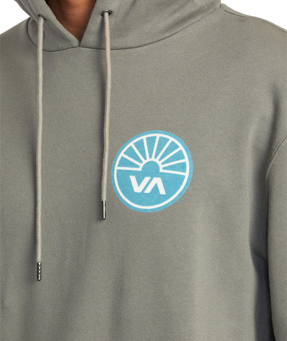 RVCA Progress Hooded Sweatshirt-Aloe