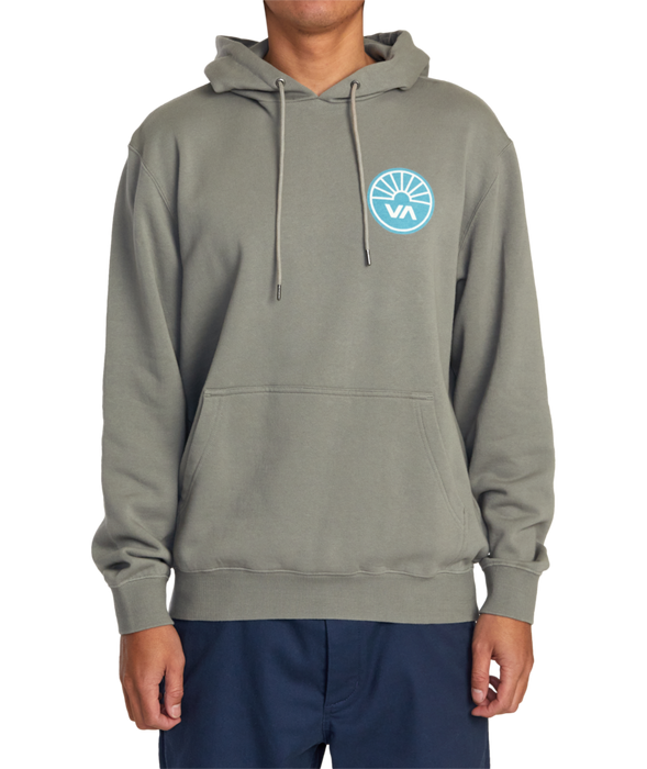 RVCA Progress Hooded Sweatshirt-Aloe