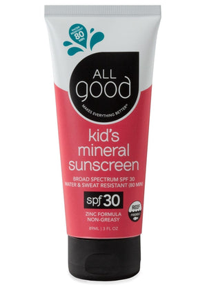 All Good SPF 30 Kid's Lotion-3 oz Sunscreen