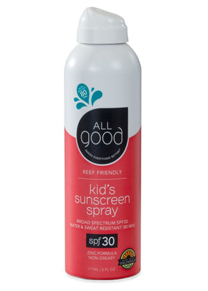 All Good SPF 30 Kid's Spray-6 oz Sunscreen