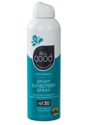 All Good SPF 30 Sport Spray-6 oz Sunscreen