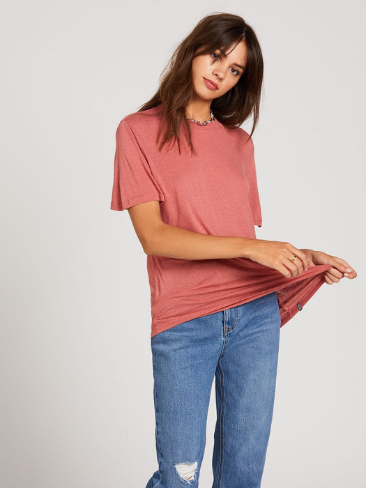 Volcom Tern N Bern Tee-Dust Red