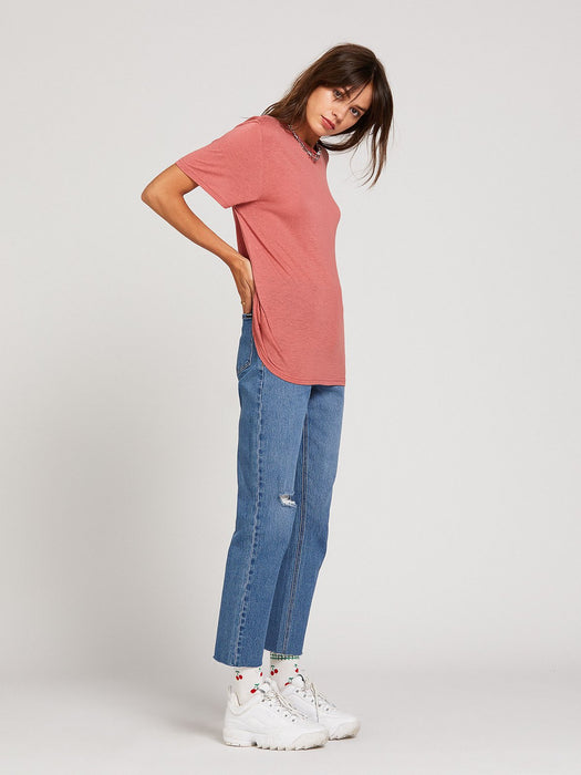 Volcom Tern N Bern Tee-Dust Red