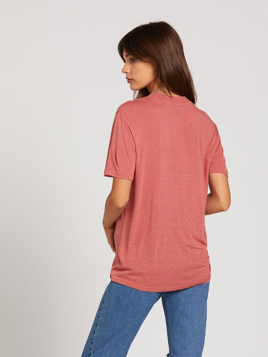 Volcom Tern N Bern Tee-Dust Red