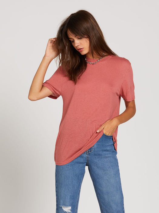 Volcom Tern N Bern Tee-Dust Red